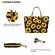 Forudesigns Funny Style Cartoon Nurse Pattern Handbag for Teen Girl Oulder Bag and Cosmatic Bag Wlet 3PCS Set