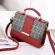 Pattern PLAID SML PU Leather Crossbody Bags for Women Luxury Hasp Oulder Handbags Ladies Travel Cross Body Bag