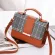Pattern PLAID SML PU Leather Crossbody Bags for Women Luxury Hasp Oulder Handbags Ladies Travel Cross Body Bag