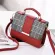 Pattern PLAID SML PU Leather Crossbody Bags for Women Luxury Hasp Oulder Handbags Ladies Travel Cross Body Bag