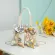 Women Oulder Bag Scarf Bag SML Dy Jelly Bags Chain Mesger Bag Lady Handbags Crossbody Bag