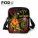 Forudesigns Osrae Polynesian Hibiscus Leaf Print Luxury Brand Designer Mesger Bags For Women Girls Oulder Bags