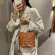 YouTH Ladies Versa Bag Ca Women Handbags LATTICE PATTERN OULDER TOTE PU PEARL MESGER BAGS