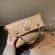 ELNT LATTICE PATTERN OULDER MESGER BAGS for Women PU Leather Multi Chain Tote Folding Big Capacity Mathbag