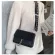 Women's New Texture Oulder Bag CA SML Square Bag Wild Crossbody Mesger Handbags Solid Cr Tote with Wide Strap