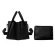 Portable Large Capacity Oulder SATCHEL CA WOMEN SOLID PU Leather Bag Street Travel Handbags Posite SE