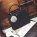 Women Handle Satchel Pu Leather Handbags Tote Se Oulder Bag with Hairbl Oulder Crossbody Bags Tasssel Pouch
