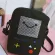 New Women Ca Oulder Bag Cute Girls Mini Nylon Phone SE MESGER FUNNY AWAII CROSBODY BAGS