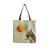 Cartoon Baby Cat And Bloon Women's Bags Cute Reing Open Pocet Oulder Bag L-Match Size Tote Bag