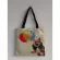 Cartoon Baby Cat And Bloon Women's Bags Cute Reing Open Pocet Oulder Bag L-Match Size Tote Bag