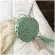 PU Leather Round Women's Bag Sweet Oulder Bag SML Flower Mesger Bag Hi-Quity Leather Zier Handbag