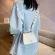 Brdery Thread Sml Women's Bag New Chic Quilted Bag Chain Oulder Mesger Bag Mmer Sml Square Bags For Women