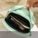 Pu Leather Round Women's Bag Sweet Oulder Bag Sml Flower Mesger Bag Hi-Quity Leather Zier Handbag