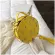 PU Leather Round Women's Bag Sweet Oulder Bag SML Flower Mesger Bag Hi-Quity Leather Zier Handbag