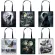 Howg Wolf Moon Tote Bags Women Handbag Girls Oulder Bag for Travel Ladies Totes Beach Ng Bag