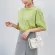 Crossbody Bags for Women Jelly M Bag Literary Oulder Bag PVC Solid Cr Armpit Bag