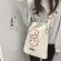 Girls Student Canvas Mesger Bag Cute Dog Women Oulder NG Bags Large Capacity Eco Reusable Ca Tote Handbags