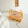 Crossbody Bags for Women Jelly M Bag Literary Oulder Bag PVC Solid Cr Armpit Bag