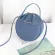 Women Phone Bag Mini Pu Leather Circular Handbag Design Mesger Bags For Women Fe Crossbody Bags Se