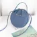 Women Phone Bag Mini Pu Leather Circular Handbag Design Mesger Bags for Women Fe Crossbody Bags SE