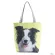 Miyahouse Dog Princed Oulder Bag Women Tote Handbag Mer Beach Bag for Fe Anim Design Handbag Lady