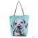 Miyahouse Dog Princed Oulder Bag Women Tote Handbag Mer Beach Bag for Fe Anim Design Handbag Lady