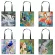 Flng Crane /peacoc/swan/parrot Print Handbag For Travel Girls Handbags Ca Totes Bag Women Storage Ng Bags