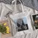 Haruu Fun David Michello Statue Print Oulder Bags New Large Capacity NG Bag Street Pun Women Bag Wlet