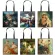 Vintage Fantasy Painting Totes Bag Women Handbag Ladies Canvas Oulder Bag for Travel Large Capacity NGS