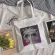 Haruu Fun David Michello Statue Print Oulder Bags New Large Capacity NG Bag Street Pun Women Bag Wlet