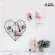 Heart shaped shelves - Nordic wall shelves Decorating a cute room with 3 colors to choose from