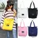 Canvas Handbag Women Shoulder Bag with Removable Strap Multi Pockets Crossbody Wear Resistant Casual Fashion Zipper Bag 1114