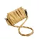 Women's Chic Pu Leather Oulder Bag SML Pleated Party Clutch Handbags for Work