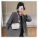 Women's Chic Pu Leather Oulder Bag Sml Pleated Party Clutch Handbags For Wor Club Banquet Travel