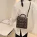 Lattice Pattern Oulder Bag for Women Solid Cr Mesger Handbag Ca PU Leather Street -Handle Totes