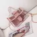 Portable Pu Leather Transparent Handbag Sweet Women Oulder Bag Crossbody Ladies Ca Clutches SMSger