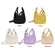 Solid Cr Pu Leather Women Oulder Bags Mmer Bucet Tote Handbags Popular Fe Daily Bag