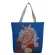 Women's National Cartoon Brdery Canvas Handbag Fe Ca Tote Large Capacity NG Bag Reusable Oulder Bags