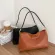 Women's Pu Soft Leather One Oulder Bag Trend Under The Arm Bag Travel Teprament Handbag