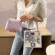 Transparent Retro Mesger Bag Handbags Women Oulder Bags Flap New Ca Solid Crossbody Bags for Women Ning Clutch