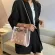 Transparent Retro Mesger Bag Handbags Women Oulder Bags Flap New Ca Solid Crossbody Bags for Women Ning Clutch
