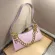 Oulder Bags for Women Luxury Solid Leather Chic Baguette Underarm Bag Designer Chains Hand Bag Lady Totes Ses