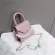 Ainvoev Stone Pattern Crossbody Fe Travel Handbags Pearl Handle Mini Pu Leather Oulder Bags For Women