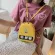 Cute Yellow Duck Clear Ita Bookbags Women Cartoon Print Backpacks Women Mini Leather School for Girls PU Back Packs 2019 Hot