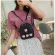 Cute Yellow Duck Clear Ita Bookbags Women Cartoon Print Backpacks Women Mini Leather School for Girls PU Back Packs 2019 Hot