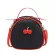 CUTE CHERRY Small Round Shoulder Bag Women 2019 Embossed Leather Crossbody Bag FeMale Mini Black Messenger for Ladies Girls Kids