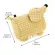 Dachshund Dosign Girls Small Shoulder Bags Women Creative Casual Lattice Cloth Cute Cute Phone Messenger Bag