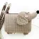 Dachshund Dosign Girls Small Shoulder Bags Women Creative Casual Lattice Cloth Cute Cute Phone Messenger Bag
