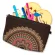 Deanfun 3D Printed Cosmetic Bags Vintage Pattern Women Makeup Organizer for Travelling Necessity  50968