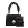 Retro Women Crossbody Bag Stripe Pu Leather Solid Chain Daily Oulder Pouch Exquisite NGS